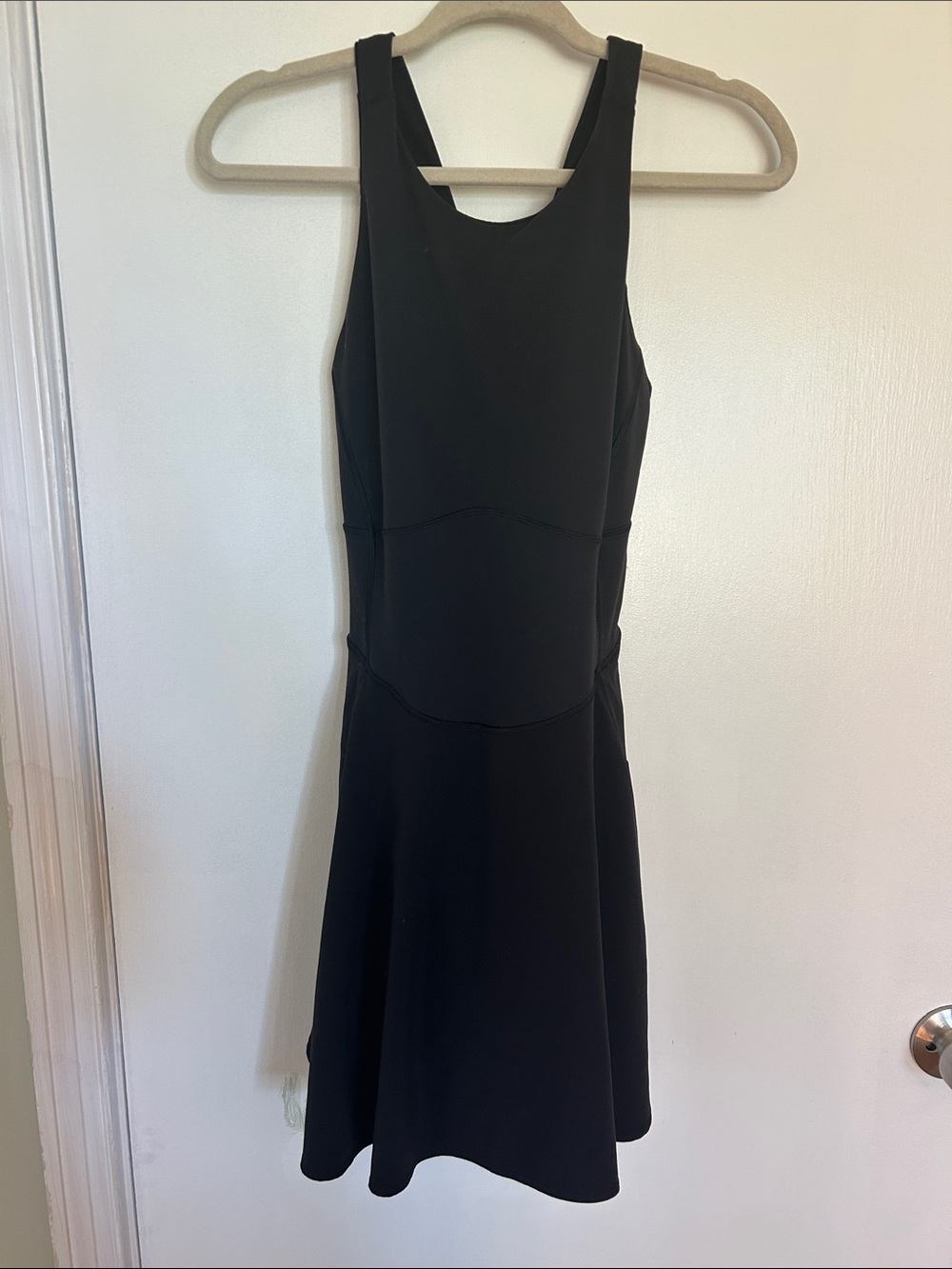 lululemon athletica Black Sleeveless tennis skirt  dress